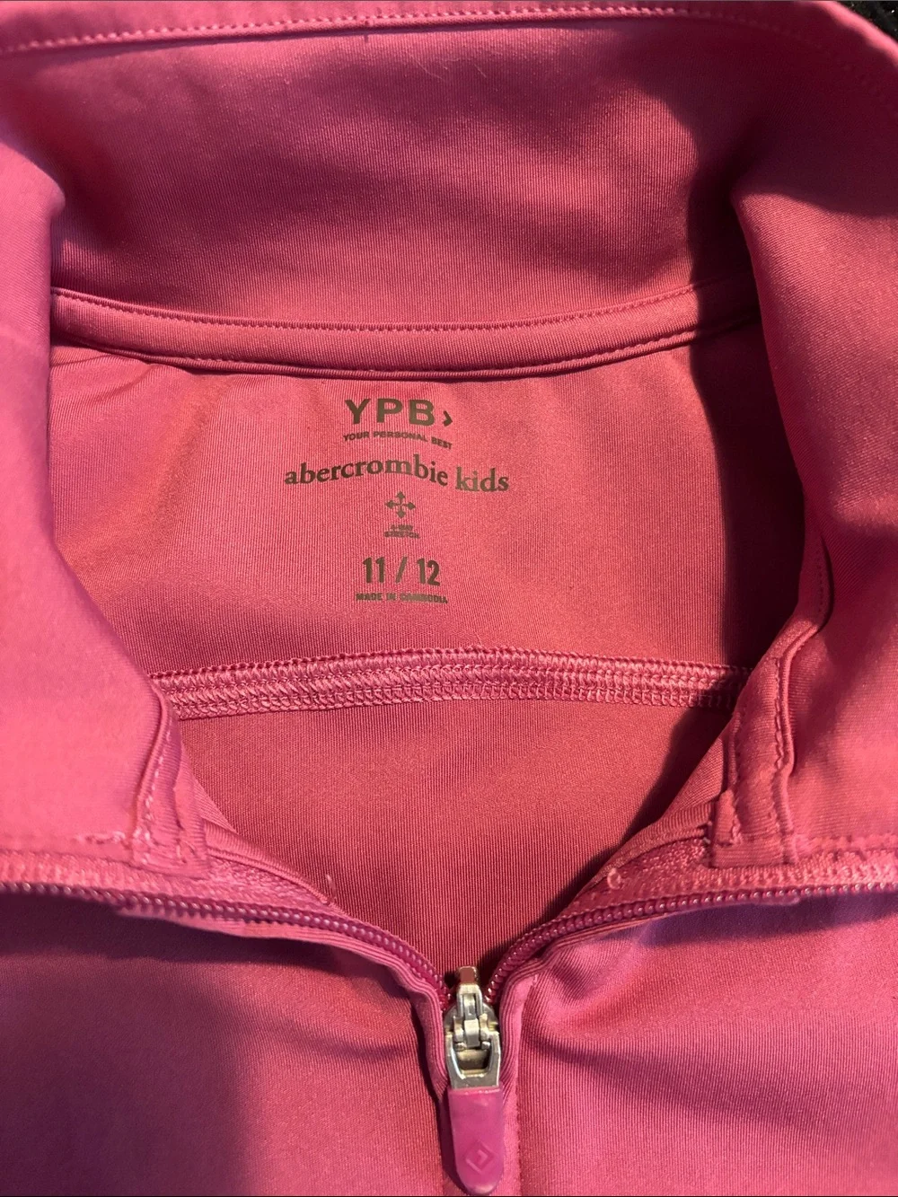 Abercrombie Kids Zip Up Athletic Jacket 11 12
